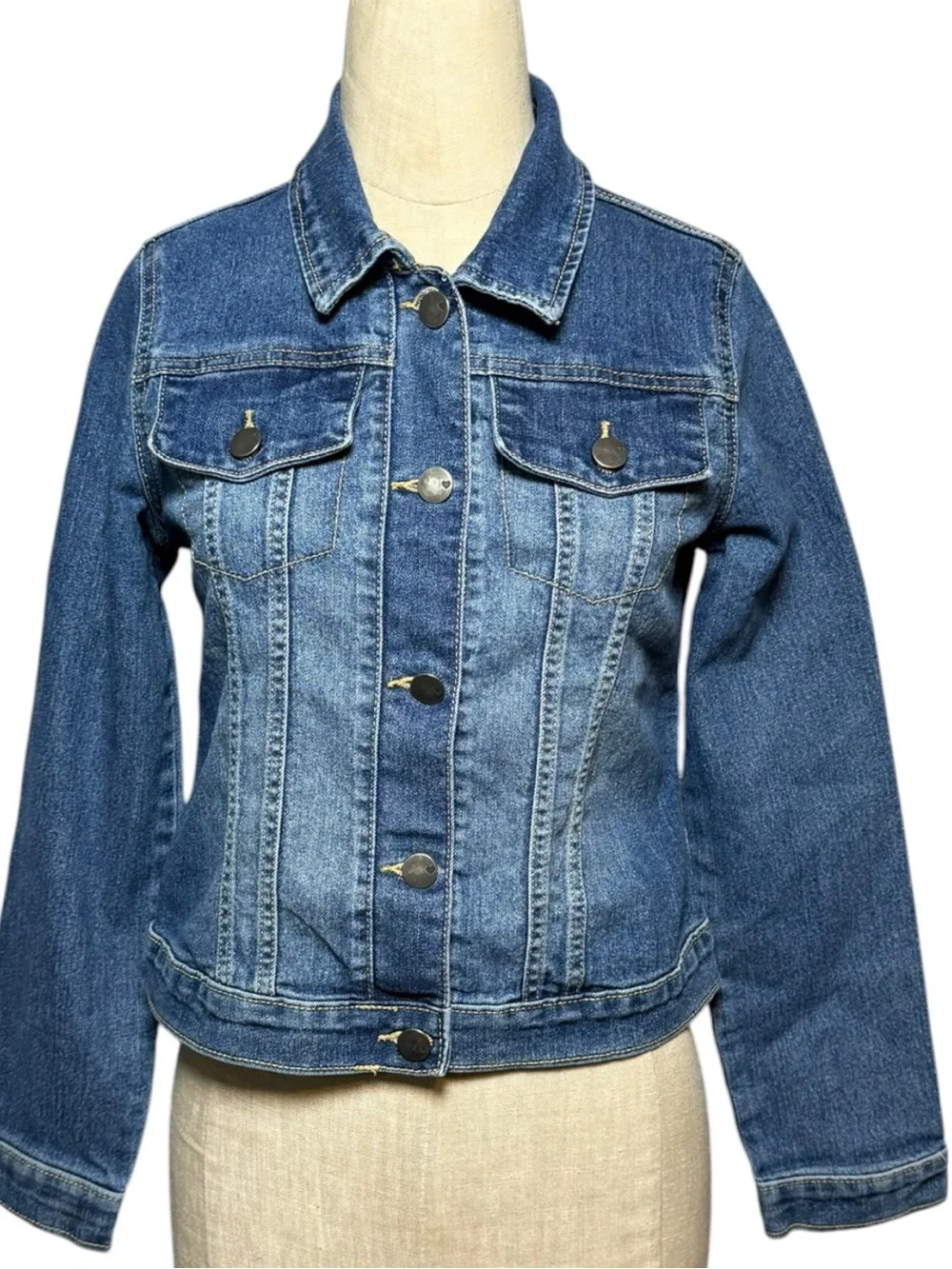 The Children’s Place Girls Denim Jacket Size XL 14